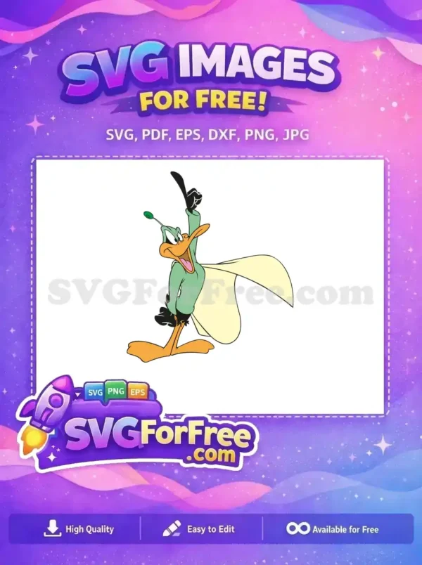 Free Green Grumpy Free Finger Daffy Duck Disney Free SVG
