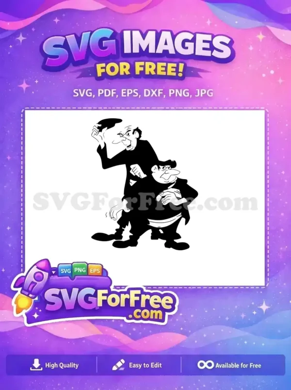 Free Jasper Tipping Hat Free Horace Pointing Dalmatians Free SVG