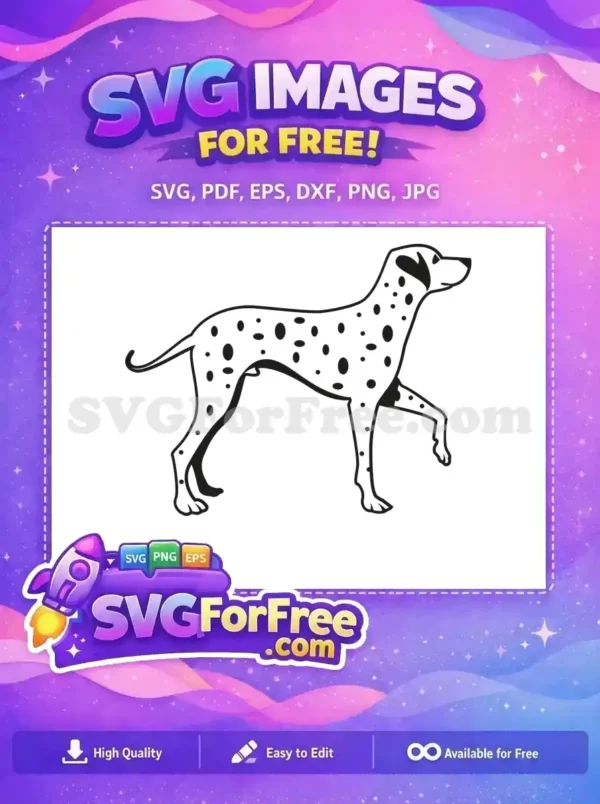 Free Cute Free Spotted Puppy 101 Dalmatians Disney Free SVG