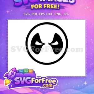 Free Angry Eyes Free Mask Deadpool Movie Free SVG