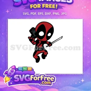 Free Cartoon Deadpool Holding Gun Free Sword Wielding Movie Free SVG Free Cartoon Deadpool Holding Gun Free Sword Wielding Movie Free SVG