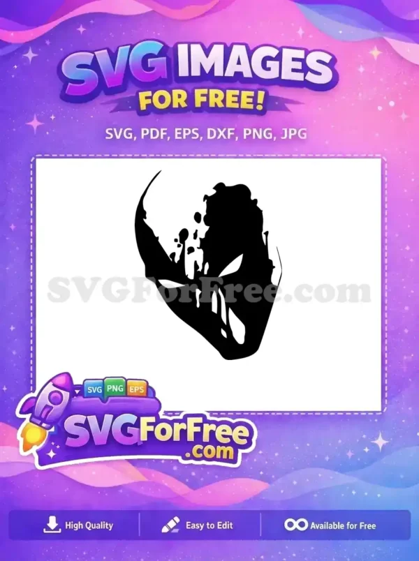 Free Splatter Mask Free Silhouette Deadpool Movie Free SVG Free Splatter Mask Free Silhouette Deadpool Movie Free SVG