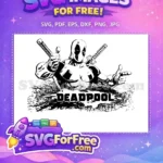 Free Swords and Guns Free Thumbs Up Deadpool Free SVG - Instant Download