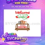 Free Santa Hats Free Dogs on Car 2020 Christmas Free SVG - Instant Download