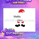 Free Santa Hat Free Red Boots Christmas Free SVG - Instant Download