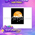 Free Polar Bear Family Free Merry Christmas Scene Free SVG - Instant Download
