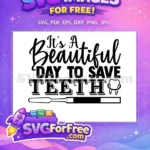 Free beautiful script text Free dental tooth icon Dentist Quotes Free SVG - Instant Download