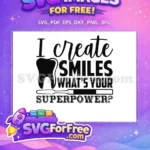 Free black tooth graphic Free creative dentist quote dental humor Free SVG - Instant Download