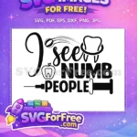 Free Dentist Quote Free Tools Icons Numb People Free SVG - Instant Download
