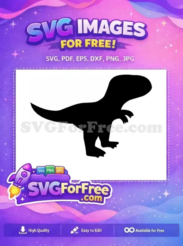 Free Mighty Roaring Free Prehistoric Creature Dinosaur Free SVG
