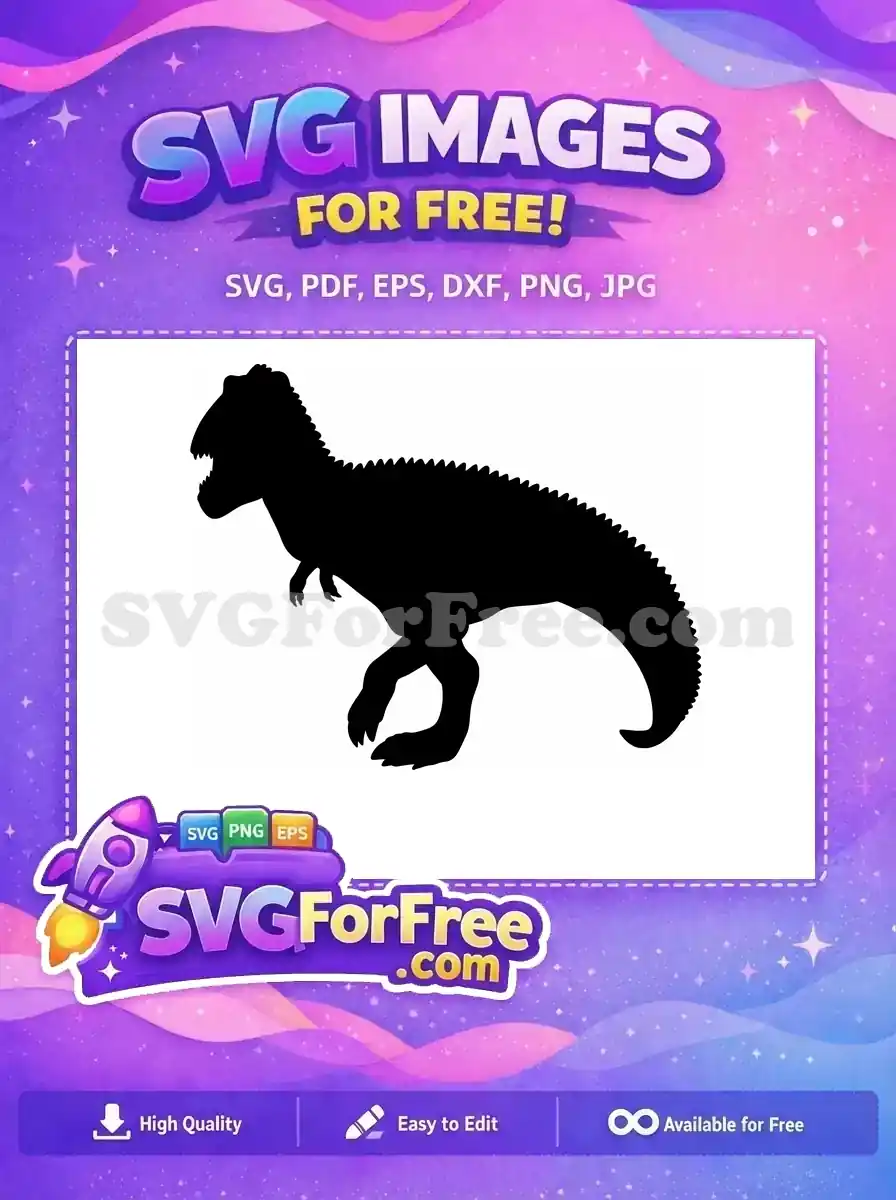 Free Mighty Roaring Free Cartoon Dino Dinosaur Adventure Free SVG