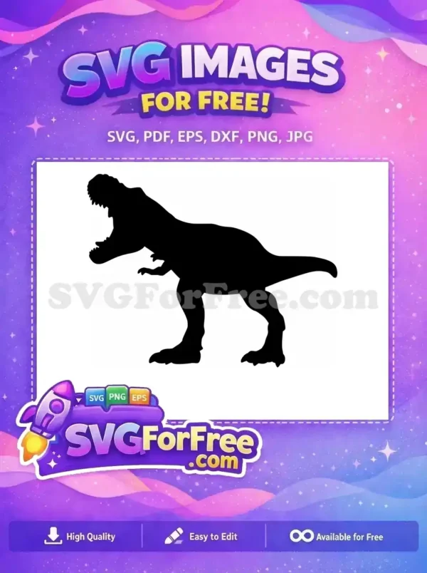 Free ferocious roaring Free mighty T-Rex Jurassic Adventure Free SVG Free ferocious roaring Free mighty T-Rex Jurassic Adventure Free SVG