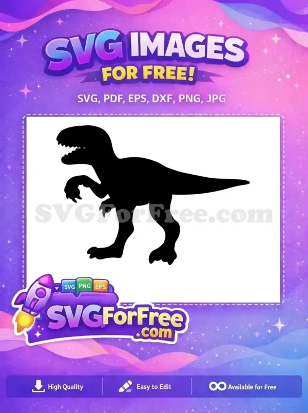 Free Roaring T-Rex Silhouette Free Fierce Dinosaur Black Jurassic Park Free SVG Free Roaring T-Rex Silhouette Free Fierce Dinosaur Black Jurassic Park Free SVG