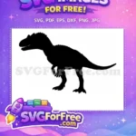 Free Happy Roaring T Rex Free Playful Baby Triceratops Prehistoric Adventure Free SVG - Instant Download