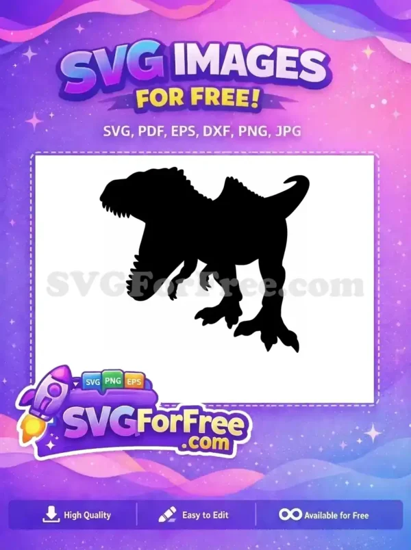 Free Roaring Green Free Cute Cartoon Dinosaur Park Free SVG