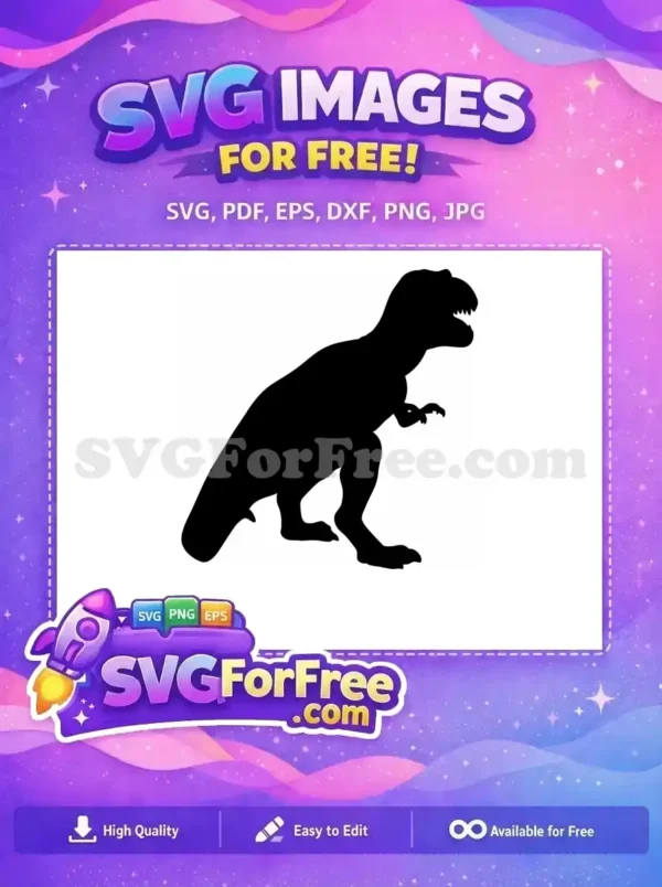 Free Mighty Tyrannosaurus Free Ferocious Roar Prehistoric Adventure Free SVG Free Mighty Tyrannosaurus Free Ferocious Roar Prehistoric Adventure Free SVG
