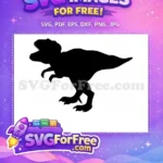 Free Roaring Green Free Cute Cartoon Dinosaur Adventure Free SVG - Instant Download