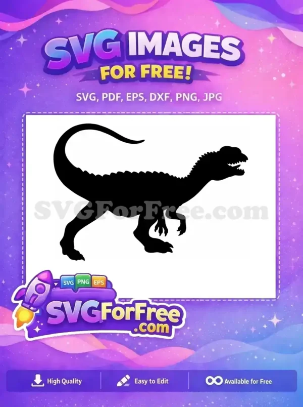 Free T-Rex Roaring Free Cute Cartoon Prehistoric Adventure Free SVG