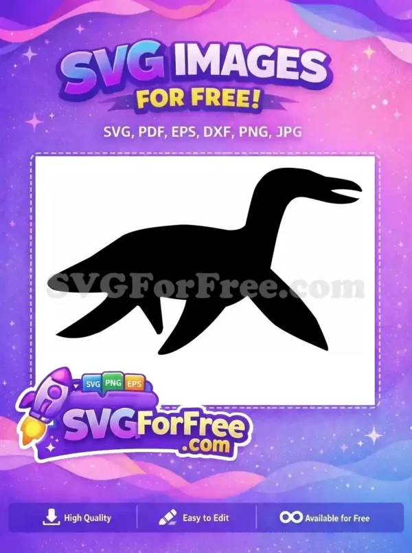 Free Happy T-Rex Free Cartoon Style Dinosaur Free SVG