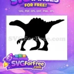 Free Green Roaring Free Cute Cartoon Jurassic Adventure Free SVG - Instant Download