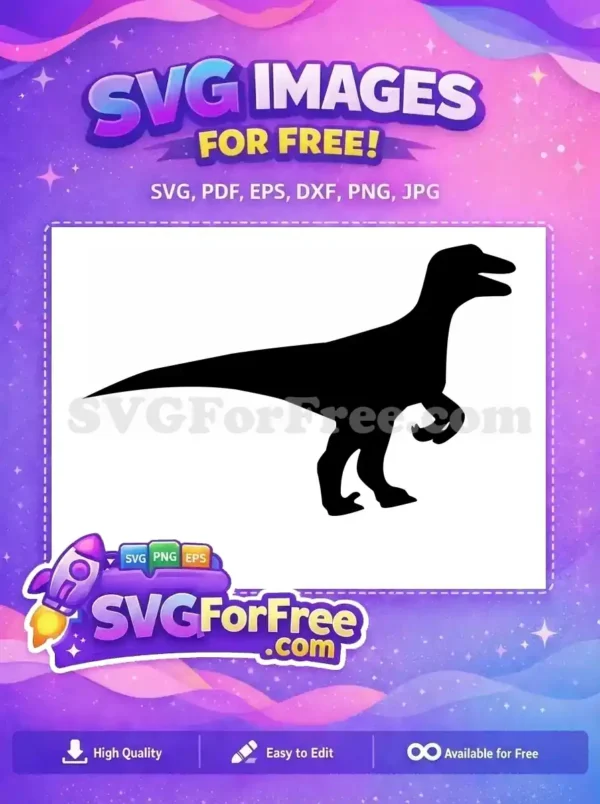 Free Powerful Walking Dinosaur Free Dynamic Black Silhouette Prehistoric Art Free SVG Free Powerful Walking Dinosaur Free Dynamic Black Silhouette Prehistoric Art Free SVG