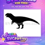 Free Happy Green Dinosaur Free Friendly Cartoon Design Park Free SVG - Instant Download