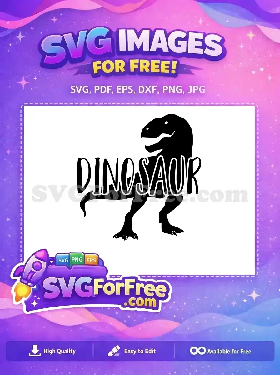 Free Dino Silhouette Free Dinosaur Quotes Jurassic Free SVG