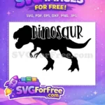 Free Silhouette Dinosaur Free Dinosaur Quotes Dinosaurs Free SVG - Instant Download
