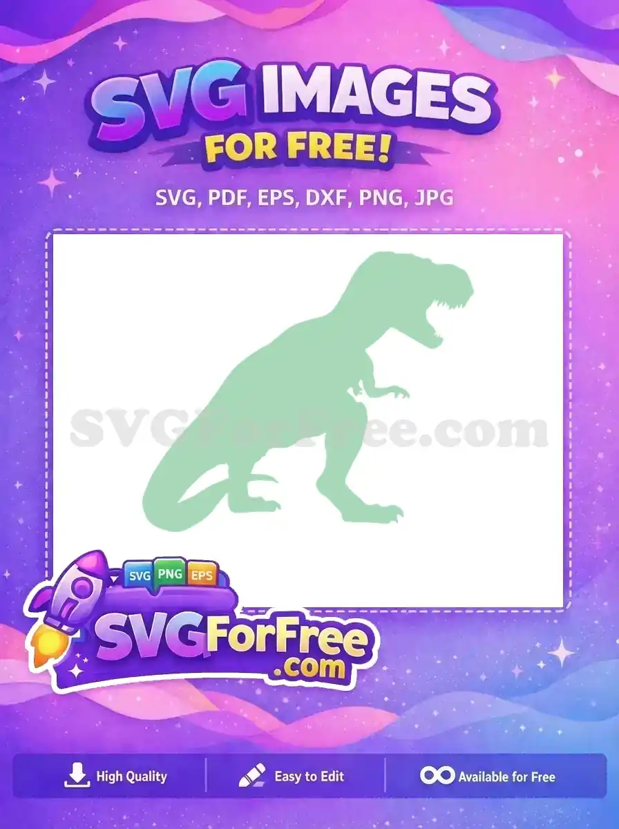 Free Roaring Tyrannosaurus Rex Free Dinosaur Quotes Free SVG