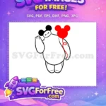 Free Baymax Ears Free Red Balloon Disney Free SVG - Instant Download