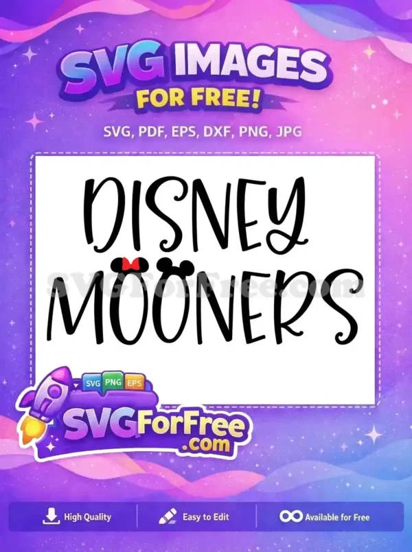 Free Minnie Red Bow Free Mooners Text Disney Free SVG Free Minnie Red Bow Free Mooners Text Disney Free SVG