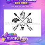 Free Disney Park Icons Free Crossed Arrows Design Disney Free SVG - Instant Download