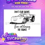Free Happy Lightning McQueen Free Dinoco 51 Quote Disney Cars Free SVG - Instant Download