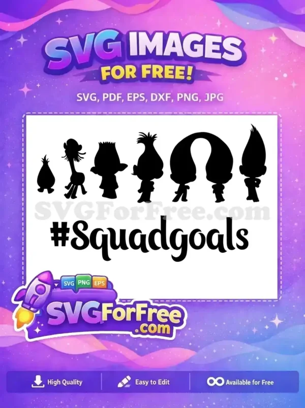 Free Diverse Trolls Characters Free Friendship Squadgoals Design Trolls Movie Free SVG Free Diverse Trolls Characters Free Friendship Squadgoals Design Trolls Movie Free SVG