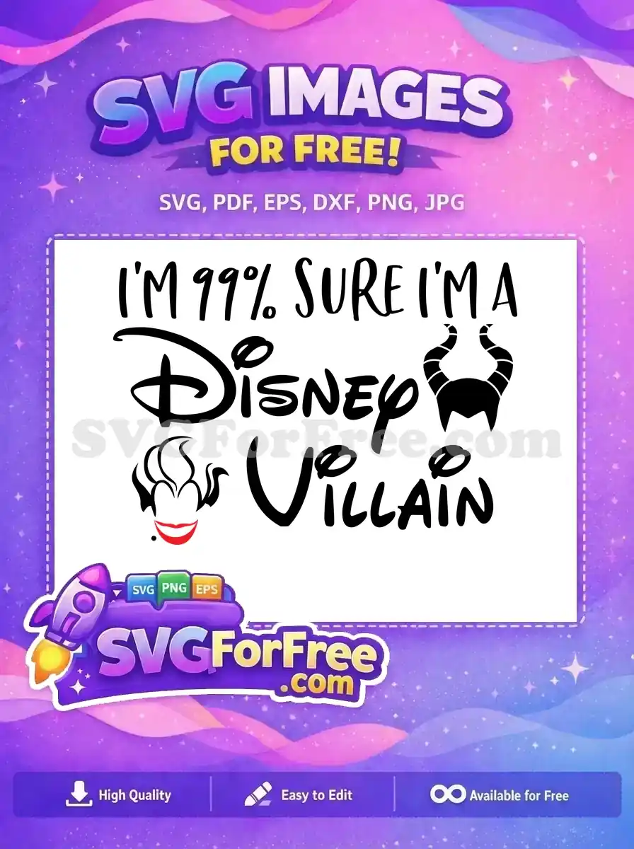 Free Maleficent Horns Free Red Lips Disney Villain Free SVG