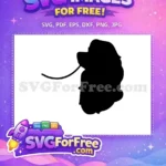 Free Leashed Free Elegant Lady and the Tramp Free SVG - Instant Download