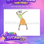 Free Heart Eyes Dab Free Woman Dancing Marshmello Free SVG - Instant Download