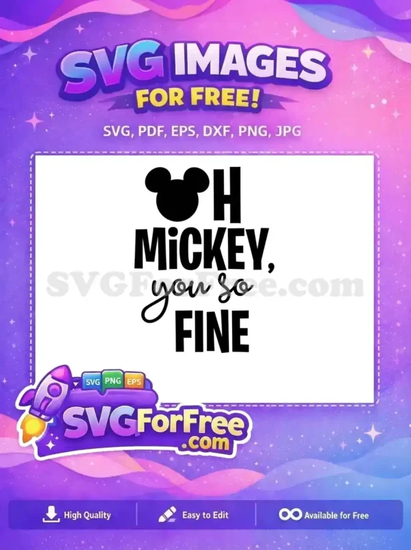 Free Mickey Ears Free Fine Quote Disney Mickey Free SVG