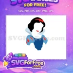 Free Red Bow Free Pale Skin Snow White Free SVG - Instant Download
