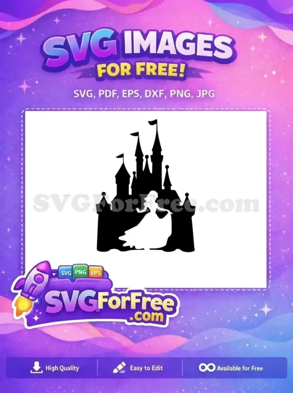 Free Snow White Free Castle Silhouette Disney Free SVG Free Snow White Free Castle Silhouette Disney Free SVG