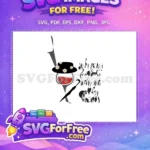 Free Mary Poppins Wine Free Supercalifragilistic Drinking Free SVG - Instant Download