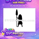 Free Mighty Maui curly Free strong stance paddle Moana Disney Free SVG - Instant Download