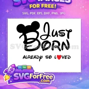Free Black Mickey Ears Free Newborn Loved Disney Free SVG Free Black Mickey Ears Free Newborn Loved Disney Free SVG