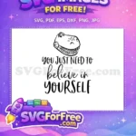 Free Worried Rex Free Believe Quote Toy Story Disney Free SVG - Instant Download