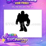Free Buzz Lightyear Free Silhouette Toy Story Movie Free SVG - Instant Download