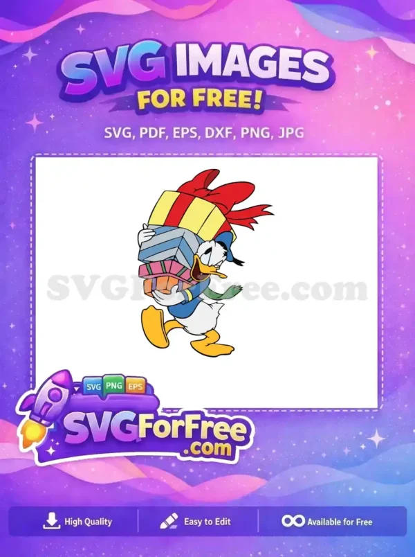 Free Crying Donald Duck Free Gifts Disney Free SVG