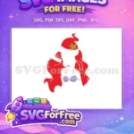 Free Red Hair Free Green Flower Little Mermaid Free SVG - Instant Download