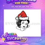 Free Santa Hat Free Black Hair Snow White Free SVG - Instant Download