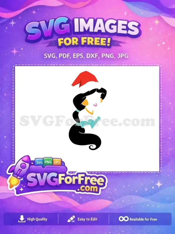 Free Christmas Santa Hat Free Genie Lamp Aladdin Free SVG
