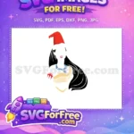 Free Pocahontas Red Hat Free Smiling Long Hair Disney Christmas Free SVG - Instant Download